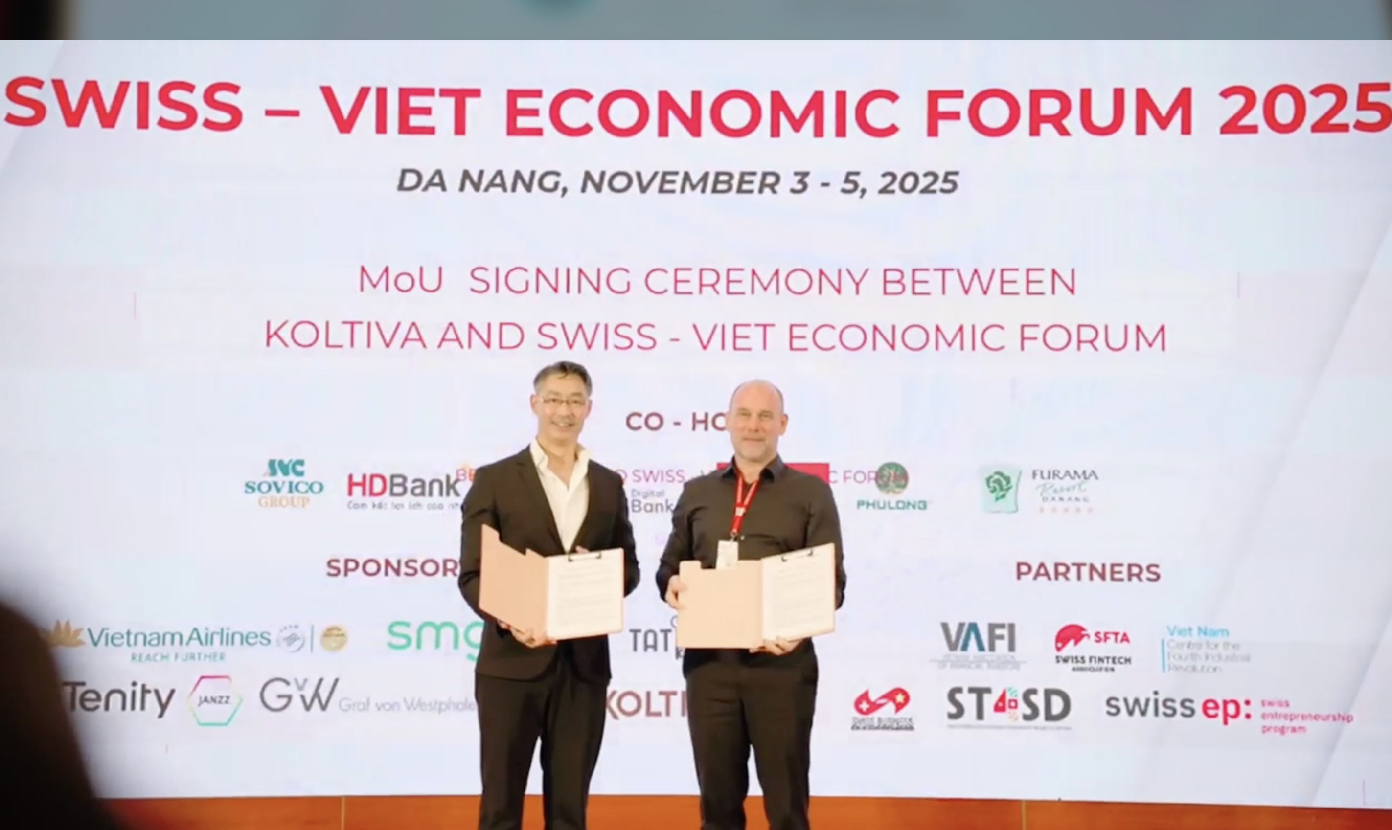 Koltiva-Swiss Viet Economic Forum Mou Signing
